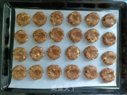 Make Peanut cookies step 10
