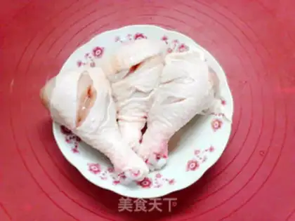 Make Clear chicken legs step 1