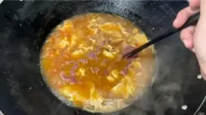 Make Tomato egg beef noodles step 15