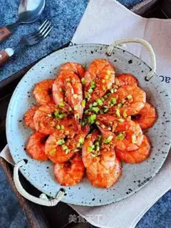 Make Fresh garlic shrimp step 8