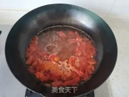 Make Tomato egg soup step 5