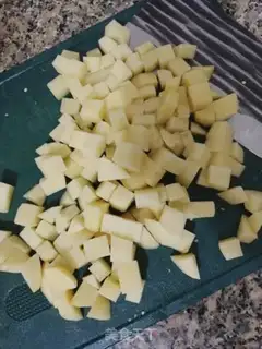 Make Potatomite step 0