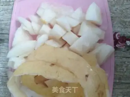 Make Queue cuisine pear soup step 1