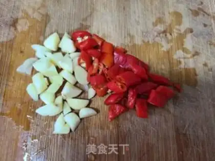 Make Green bean sprouts and tofu skin step 2