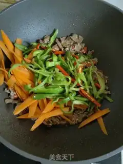 Make Pepper beef step 7