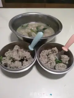 Make Spinach meatball soup step 9