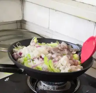 Make Egg fried rice step 5