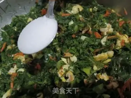 Make Spicy dumplings step 4