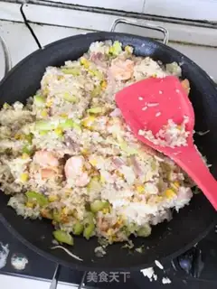 Make Egg fried rice step 8