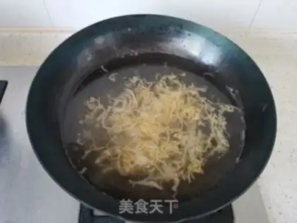 Make A sour dish fan soup step 2