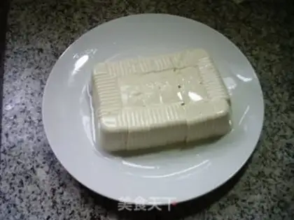 Make Fungus and duck eggs and tofu step 1