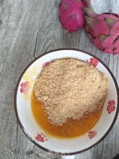 Make Flamingo mousse cake step 2