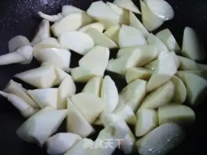 Make Burning shrimp white step 3