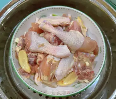 Make Steamed chicken step 2