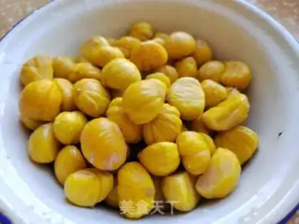 Make Fresh chestnut preservation step 4