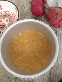 Make Flamingo mousse cake step 4