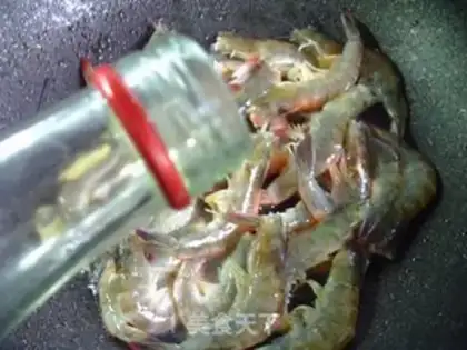 Make Burning shrimp white step 5