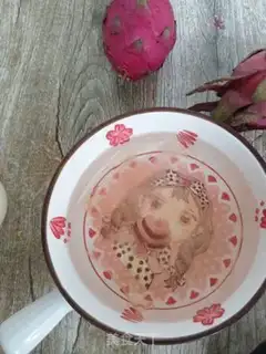 Make Flamingo mousse cake step 5