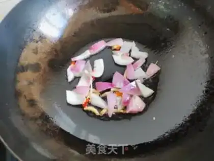 Make Duck blood fan soup step 3
