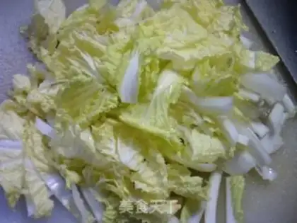 Make Shrimp fried doll food step 4