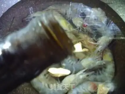 Make Shrimp fried doll food step 5