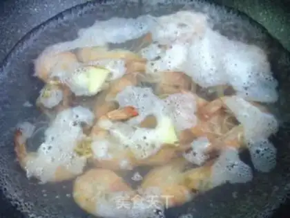 Make Shrimp fried doll food step 6