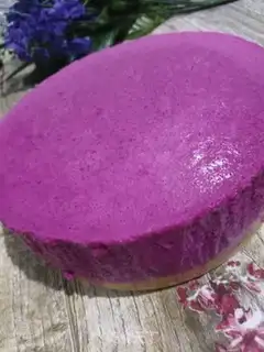 Make Flamingo mousse cake step 12
