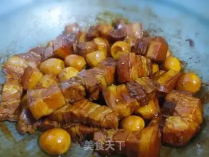 Make Red roast quail eggs step 9