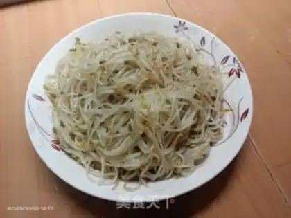 Make Green bean sprouts step 4