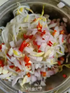 Make Onion platters step 6