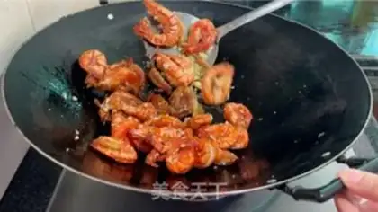 Make Mustard shrimp step 7