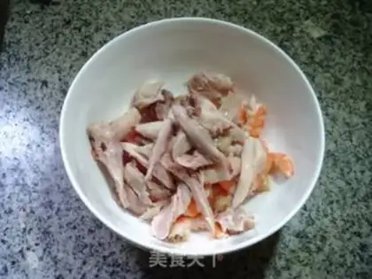 Make The shrimp pheasant makes the musk step 8