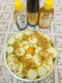 Make Garlic silk melon step 2