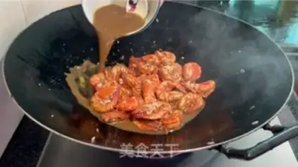 Make Mustard shrimp step 8