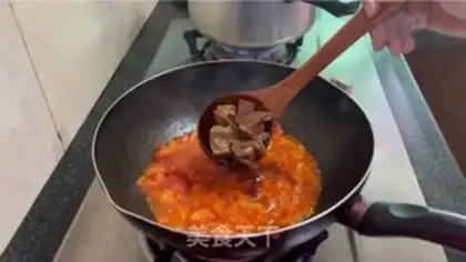 Make Tomato oxen noodles step 11