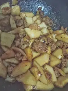 Make Pumpkin chicken step 4