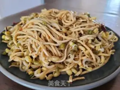 Make Green bean sprouts and tofus step 5