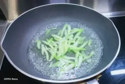 Make Two mushrooms of celery step 4