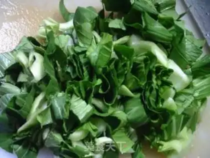 Make Mushroom eggs and vegetables step 4