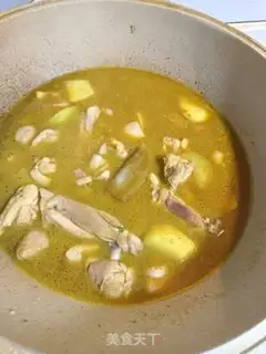 Make Curry chicken potatoes step 10