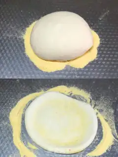Make Two homemade deep pizzas step 3