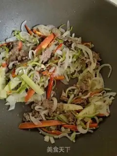 Make Onion beef step 12