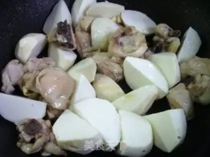 Make A chicken piece step 3
