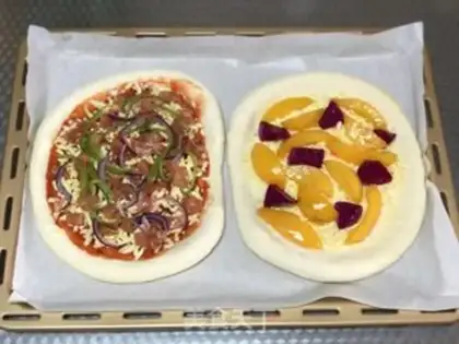 Make Two homemade deep pizzas step 5