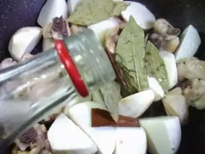 Make A chicken piece step 4