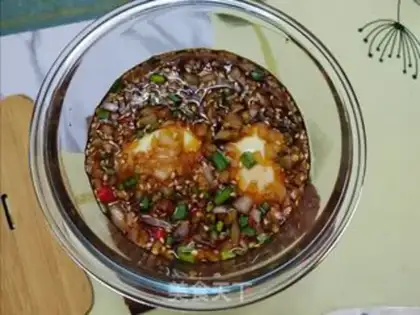 Make Spicy eggs step 6