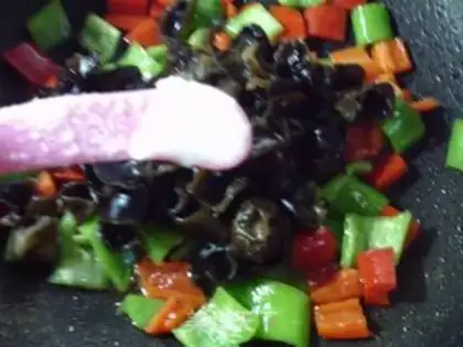 Make Fish chicken chest step 21