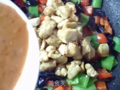 Make Fish chicken chest step 23