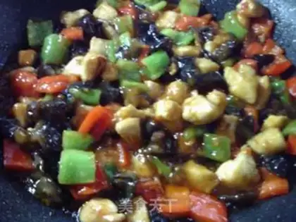 Make Fish chicken chest step 24