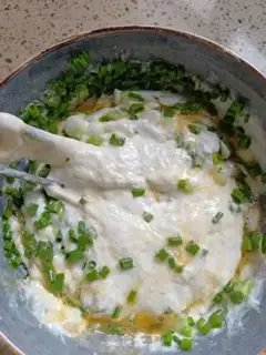 Make Onion cake step 3